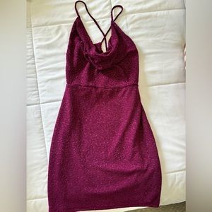 LOVELY DAY Mini Dress Purple